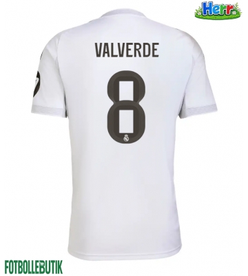 Real Madrid Federico Valverde #8 Hemmatröja 2025-26 Kortärmad
